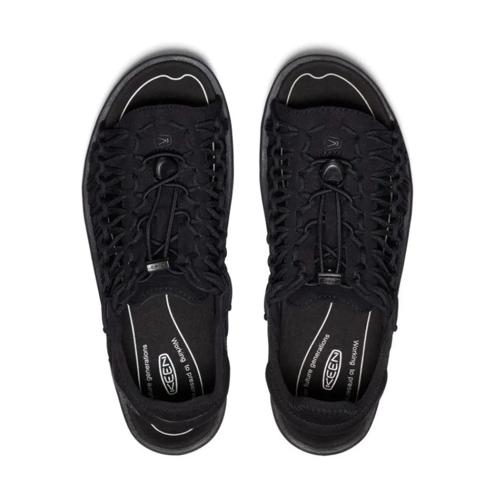 Sale Men'S Uneek Ii Open Toe | Black/Black Men Sandals
