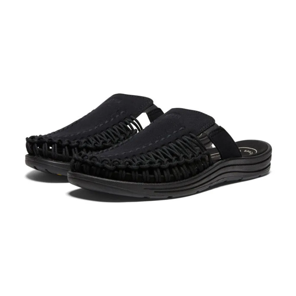 Discount Men'S Uneek Ii Slide | Black/Black Men Slip-Ons