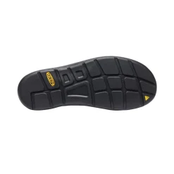 Outlet Men'S Uneek Premium Leather | Black Men Sandals
