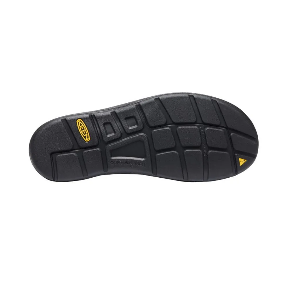 Outlet Men'S Uneek Premium Leather | Black Men Sandals