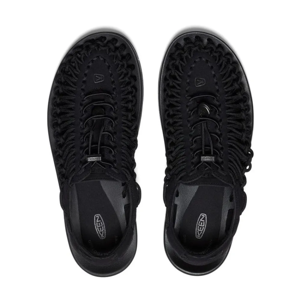 Online Men'S Uneek Sneaker | Black/Black Men Sandals