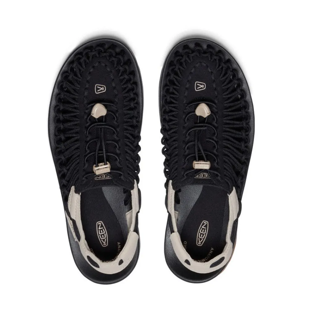 Online Men'S Uneek Sneaker | Black/Plaza Taupe Men Sandals