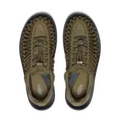 New Men'S Uneek Sneaker | Dark Olive/Black Men Sandals