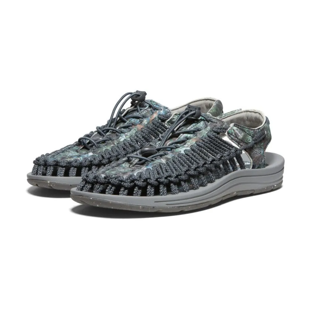 Clearance Men'S Uneek Sneaker X Elnest | Yakushima Forestra Camo Men Sandals