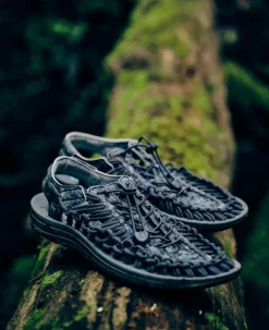 Clearance Men'S Uneek Sneaker X Elnest | Yakushima Forestra Camo Men Sandals