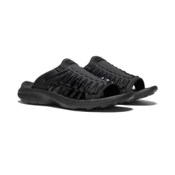 New Men'S Uneek Snk Slide | Black/Black Men Slip-Ons