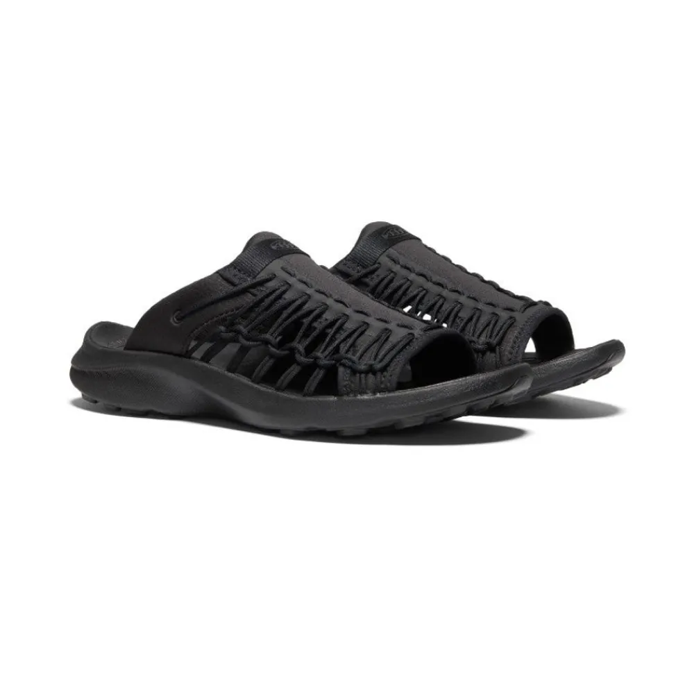 New Men'S Uneek Snk Slide | Black/Black Men Slip-Ons