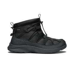 Sale Men'S Uneek Snk Waterproof Chukka | Triple Black/Black Men Slip-Ons