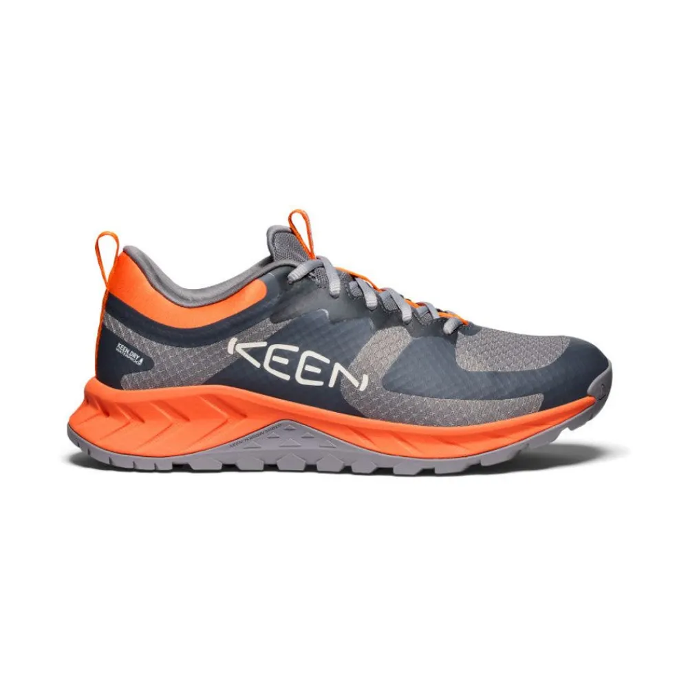 Outlet Men'S Versacore Waterproof Shoe | Steel Grey/Scarlet Ibis Men Shoes
