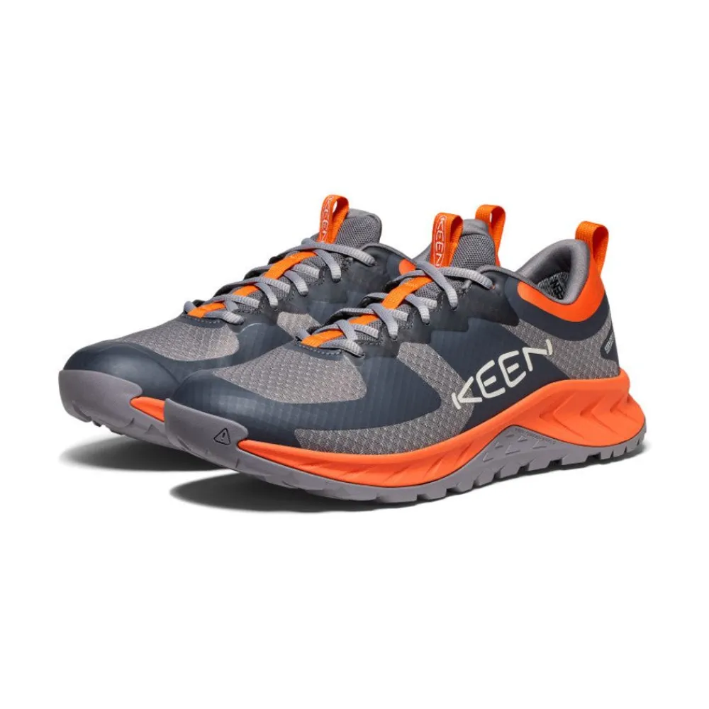 Outlet Men'S Versacore Waterproof Shoe | Steel Grey/Scarlet Ibis Men Shoes