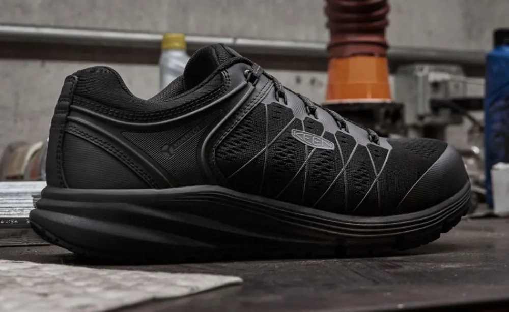 Best Men'S Vista Energy (Carbon-Fiber Toe) | Black/Raven Men Work Boots & Shoes