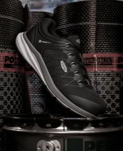 Fashion Men'S Vista Energy (Carbon-Fiber Toe) | Vapor/Black Men Work Boots & Shoes
