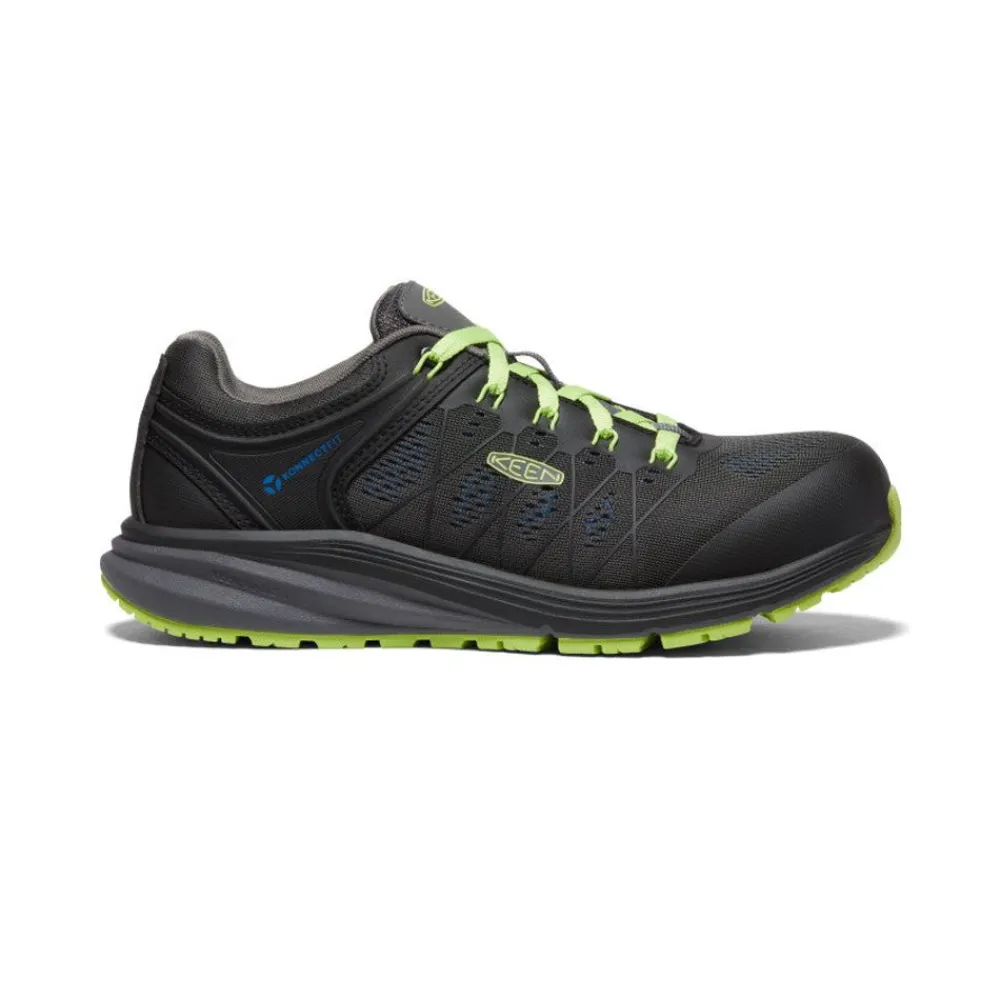 Hot Men'S Vista Energy (Carbon-Fiber Toe) | Magnet/Green Glow Men Work Boots & Shoes