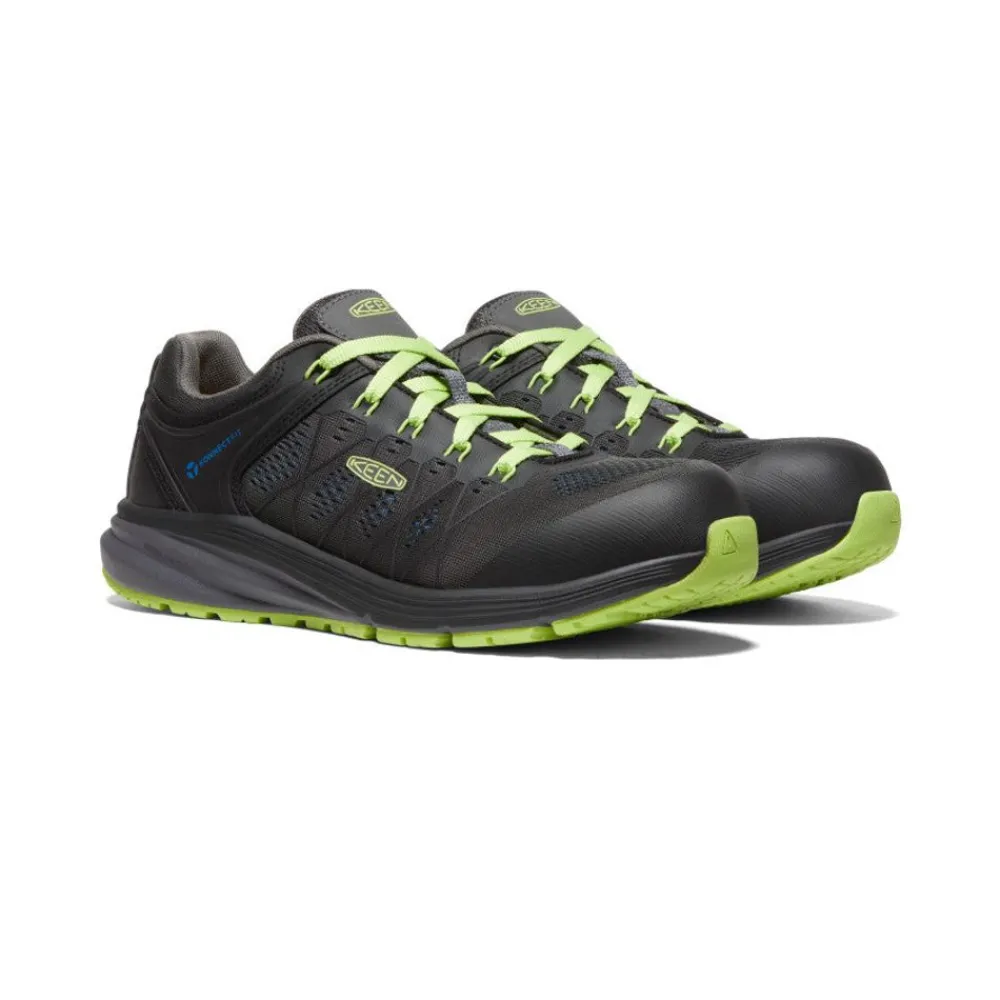 Hot Men'S Vista Energy (Carbon-Fiber Toe) | Magnet/Green Glow Men Work Boots & Shoes