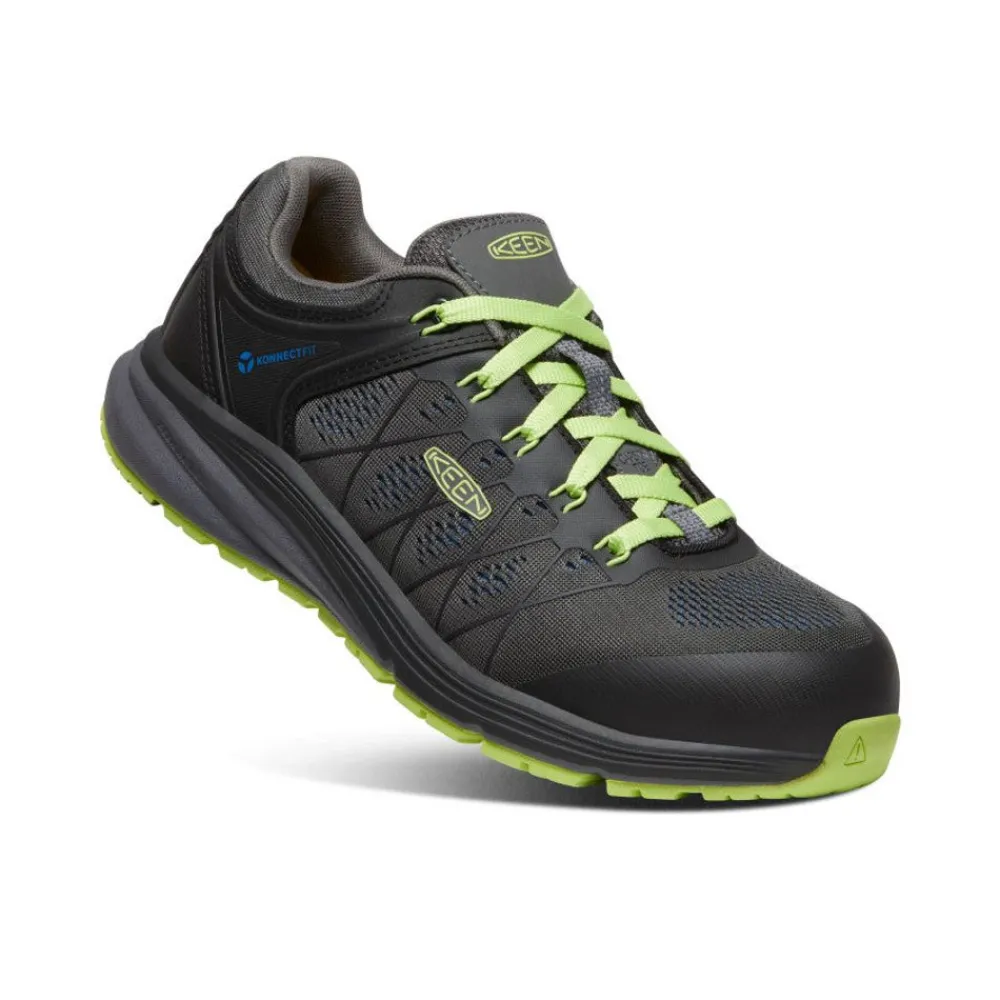 Hot Men'S Vista Energy (Carbon-Fiber Toe) | Magnet/Green Glow Men Work Boots & Shoes