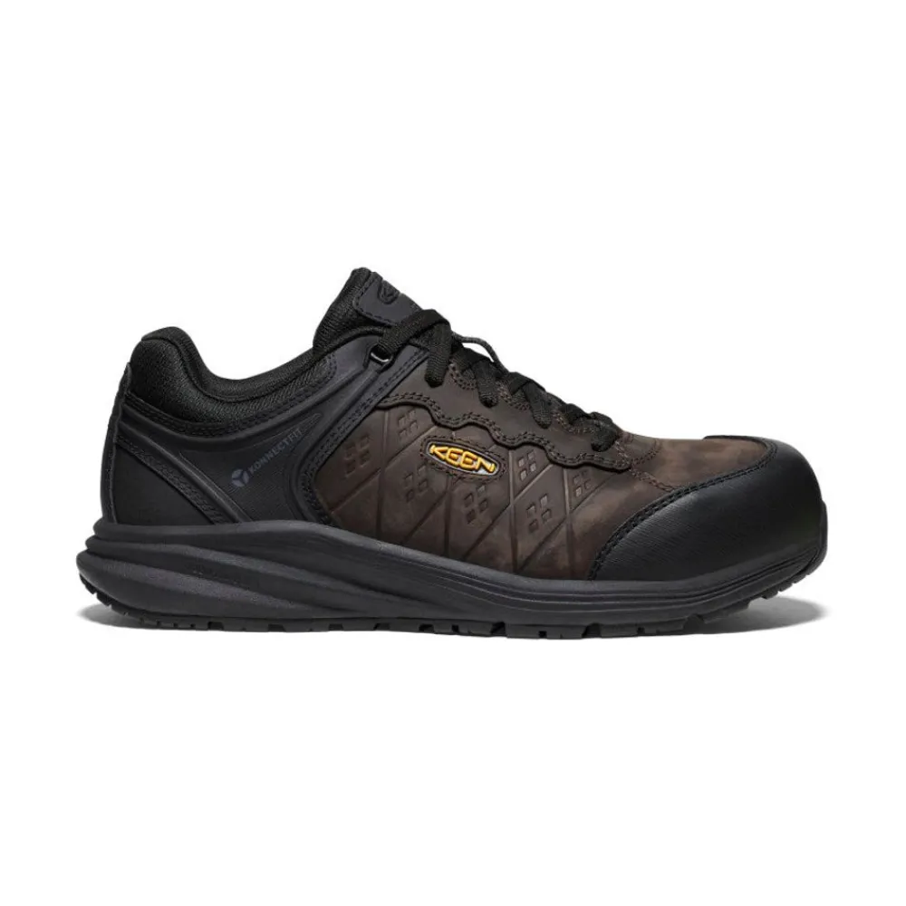 Outlet Men'S Vista Energy+ Esd (Carbon Fiber Toe) | Coffee Bean/Black Men Work Boots & Shoes