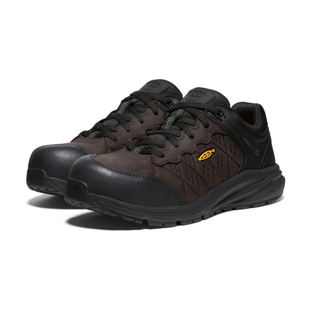 Outlet Men'S Vista Energy+ Esd (Carbon Fiber Toe) | Coffee Bean/Black Men Work Boots & Shoes