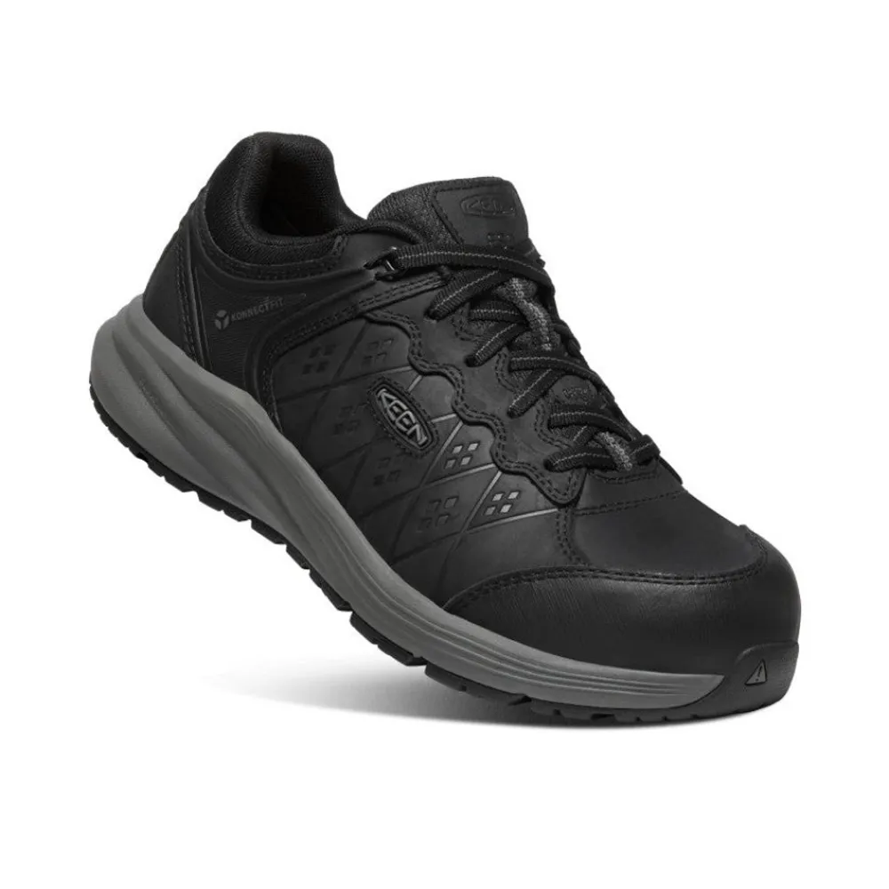 New Men'S Vista Energy+ Esd (Carbon Fiber Toe) | Black/Gun Metal Men Work Boots & Shoes