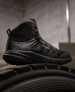 New Men'S Vista Energy Mid (Carbon-Fiber Toe) | Black/Raven Men Work Boots & Shoes
