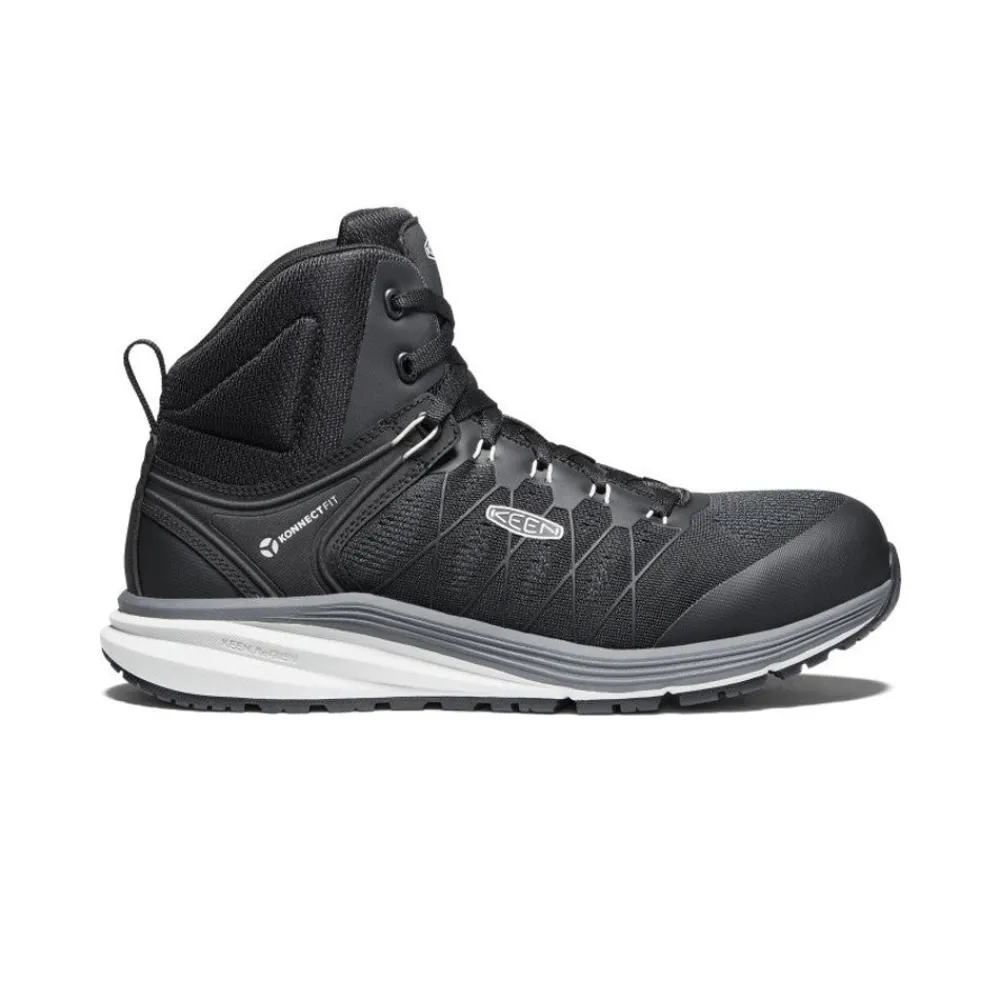 New Men'S Vista Energy Mid (Carbon-Fiber Toe) | Vapor/Black Men Work Boots & Shoes