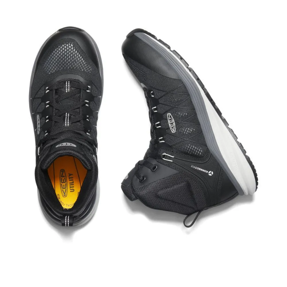 New Men'S Vista Energy Mid (Carbon-Fiber Toe) | Vapor/Black Men Work Boots & Shoes