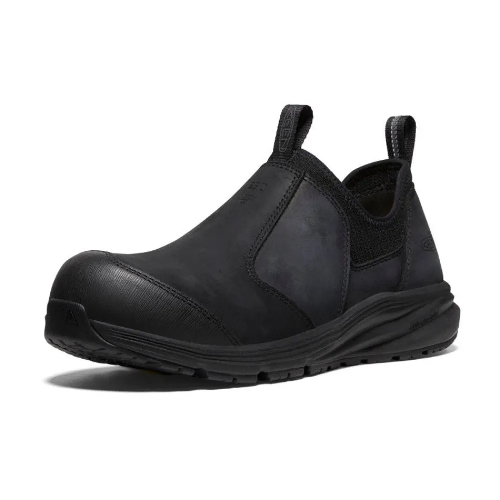 Hot Men'S Vista Energy+ Shift Esd (Carbon Fiber Toe) | Black/Black Men Work Boots & Shoes