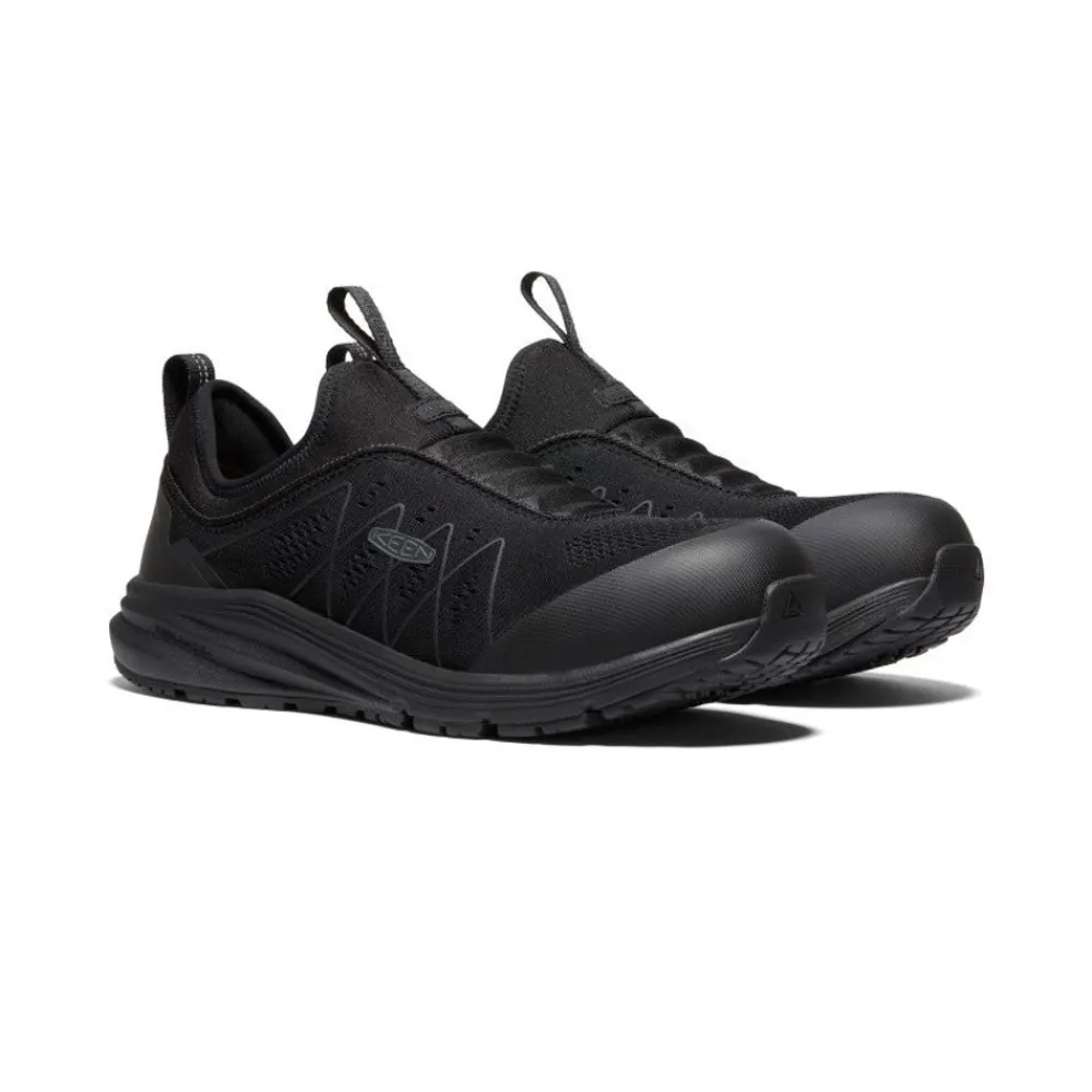 Outlet Men'S Vista Energy Shift Esd (Carbon-Fiber Toe) | Black/Black Men Work Boots & Shoes