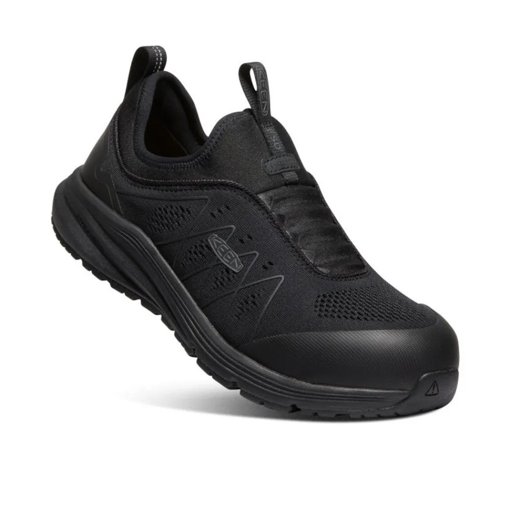 Outlet Men'S Vista Energy Shift Esd (Carbon-Fiber Toe) | Black/Black Men Work Boots & Shoes