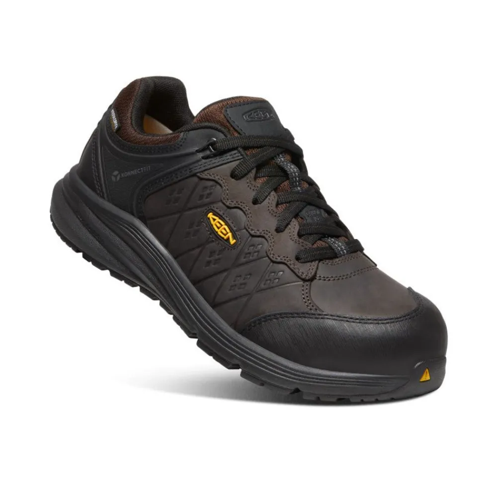 Best Men'S Vista Energy+ Waterproof (Carbon Fiber Toe) | Coffee Bean/Black Men Work Boots & Shoes