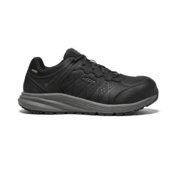 Discount Men'S Vista Energy+ Waterproof (Carbon Fiber Toe) | Black/Gun Metal Men Work Boots & Shoes