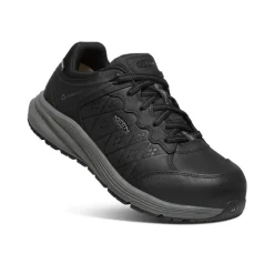 Discount Men'S Vista Energy+ Waterproof (Carbon Fiber Toe) | Black/Gun Metal Men Work Boots & Shoes