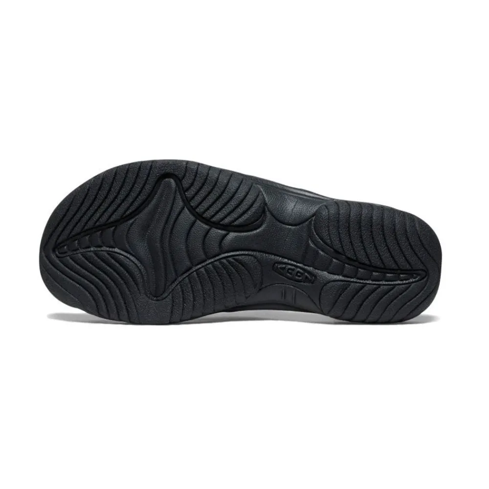 Fashion Men'S Waimea Leather Flip-Flop | Naval Academy/Black Men Slip-Ons
