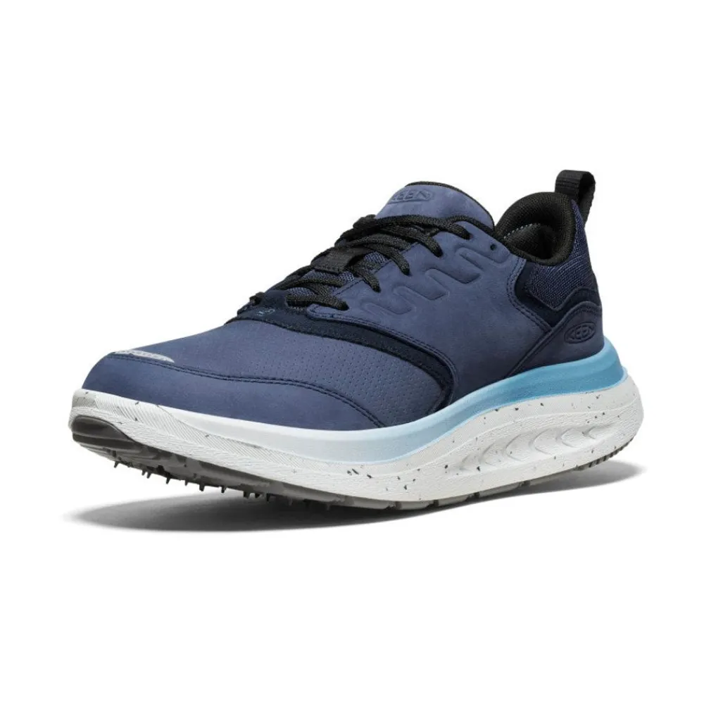 Hot Men'S Wk400 Leather Walking Shoe | Naval Academy/Blue Heaven Men Shoes
