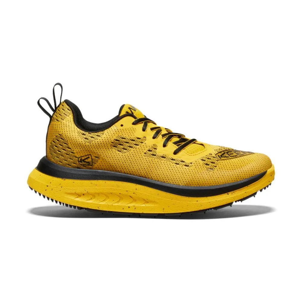 Best Men'S Wk400 Walking Shoe | Yellow/Black Men Shoes