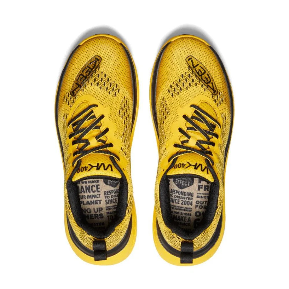 Best Men'S Wk400 Walking Shoe | Yellow/Black Men Shoes