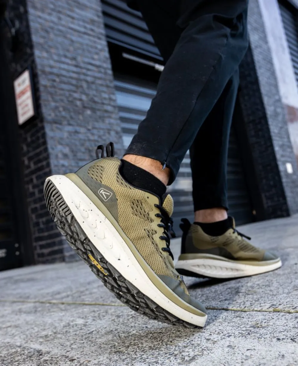 Best Men'S Wk400 Walking Shoe | Yellow/Black Men Shoes