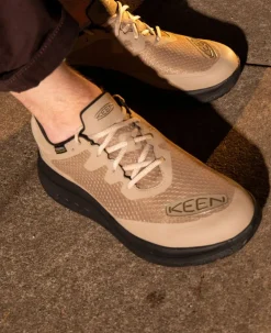 Discount Men'S Wk400 Waterproof Walking Shoe | Timberwolf/Black Men Shoes
