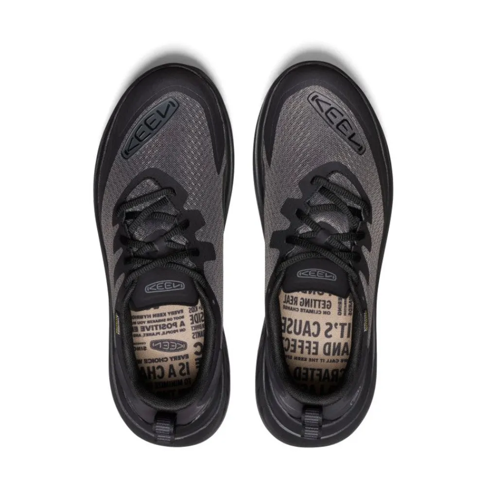 Discount Men'S Wk400 Waterproof Walking Shoe | Black/Black Men Shoes