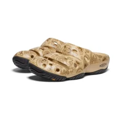 Sale Men'S Yogui Arts Clog X Thc | Caffe Latte Paisley Men Slip-Ons