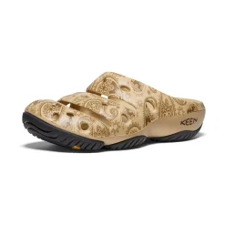 Sale Men'S Yogui Arts Clog X Thc | Caffe Latte Paisley Men Slip-Ons