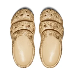 Sale Men'S Yogui Arts Clog X Thc | Caffe Latte Paisley Men Slip-Ons