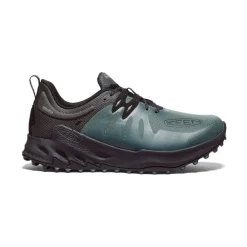 Outlet Men'S Zionic Waterproof Hiking Shoe | Dark Forest/Black Men Shoes