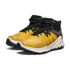 Sale Men'S Zionic Waterproof Hiking Boot | Golden Yellow/Birch Men Boots