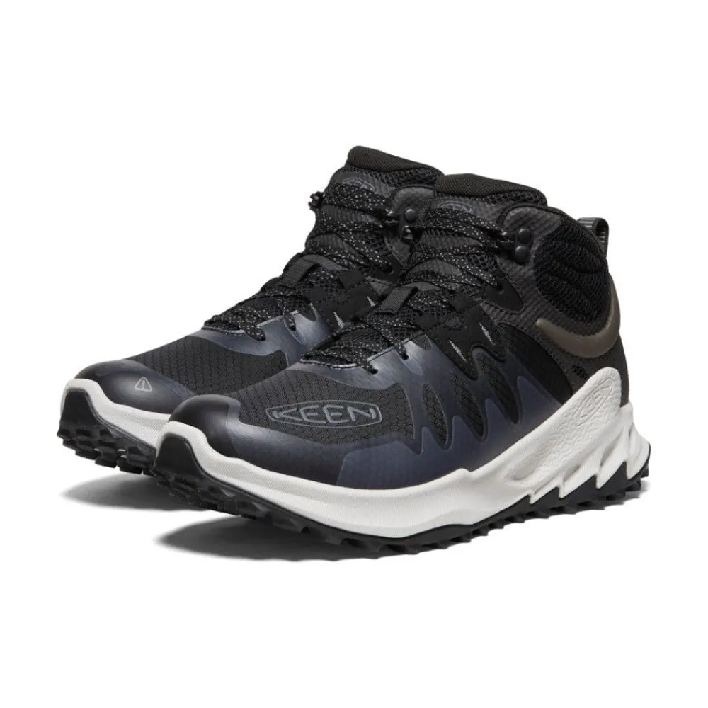 Fashion Men'S Zionic Waterproof Hiking Boot | Black/Steel Grey Men Boots