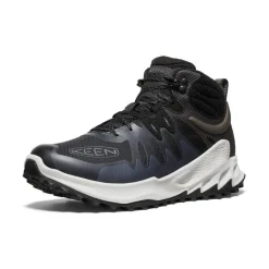 Fashion Men'S Zionic Waterproof Hiking Boot | Black/Steel Grey Men Boots