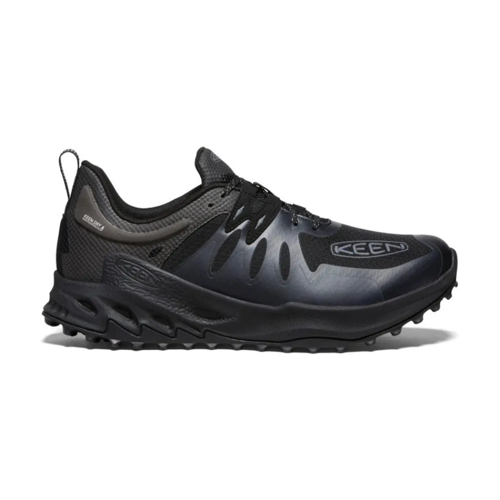 Clearance Men'S Zionic Waterproof Hiking Shoe | Black/Steel Grey Men Shoes