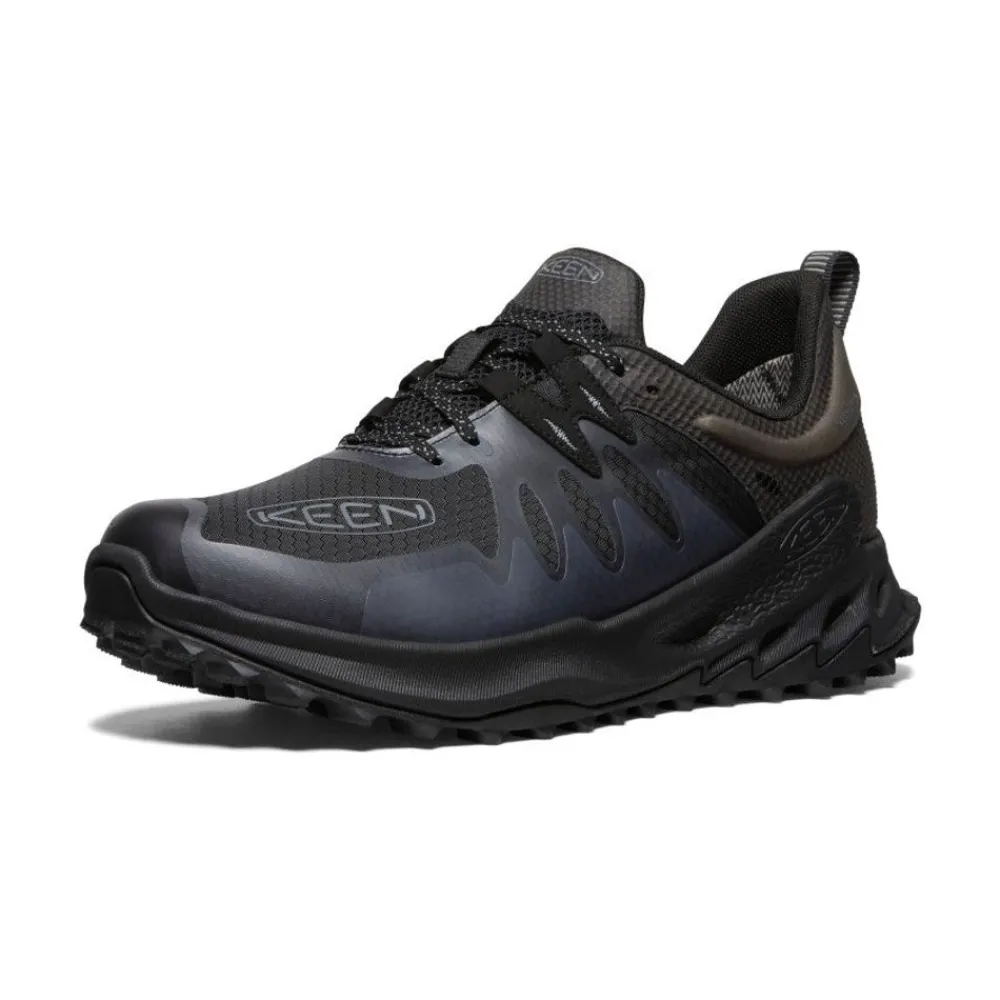 Clearance Men'S Zionic Waterproof Hiking Shoe | Black/Steel Grey Men Shoes