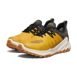 New Men'S Zionic Waterproof Hiking Shoe | Golden Yellow/Black Men Shoes