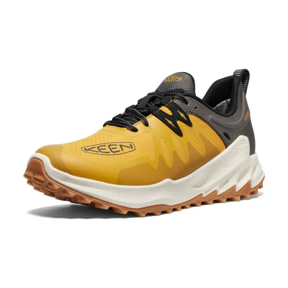 New Men'S Zionic Waterproof Hiking Shoe | Golden Yellow/Black Men Shoes