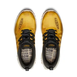New Men'S Zionic Waterproof Hiking Shoe | Golden Yellow/Black Men Shoes